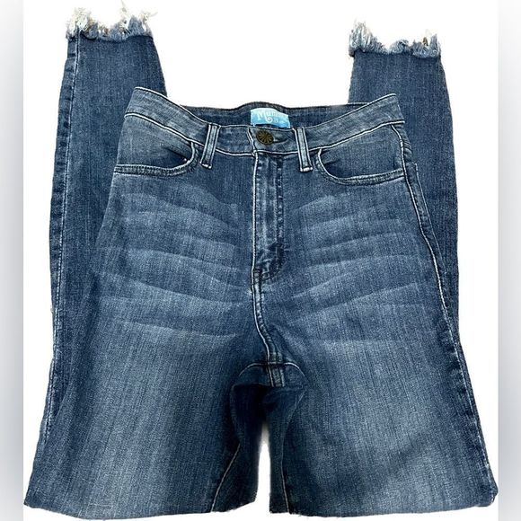 Mumu Blue Jeans Size 24 High Rise - Picture 2 of 7